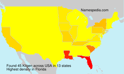 Surname Kilgen in USA Surname Kilgen in USA