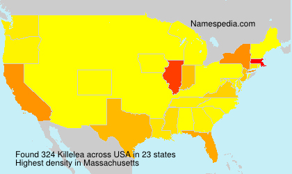 Surname Killelea in USA Surname Killelea in USA