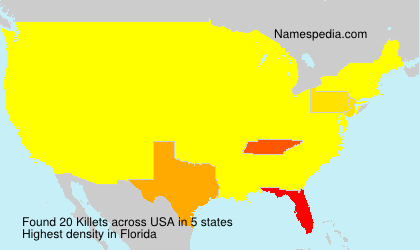Surname Killets in USA Surname Killets in USA