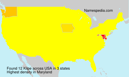 Surname Kilpe in USA Surname Kilpe in USA