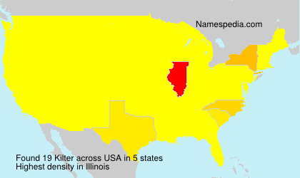 Surname Kilter in USA Surname Kilter in USA