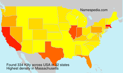 Surname Kilty in USA Surname Kilty in USA