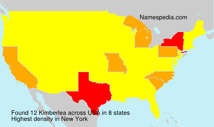 Surname Kimberlea in USA Surname Kimberlea in USA