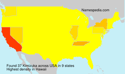 Surname Kimizuka in USA Surname Kimizuka in USA