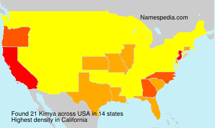 Surname Kimya in USA Surname Kimya in USA