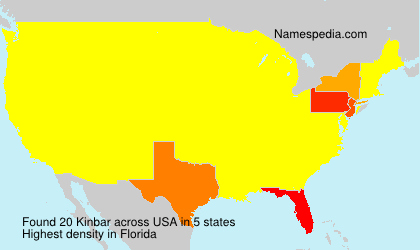 Surname Kinbar in USA Surname Kinbar in USA