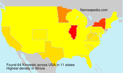 Surname Kinowski in USA Surname Kinowski in USA