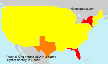 Surname Kinq in USA Surname Kinq in USA