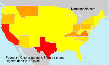 Surname Kinsner in USA Surname Kinsner in USA
