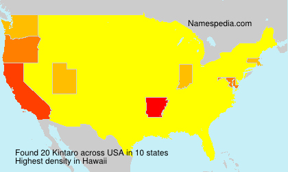 Surname Kintaro in USA Surname Kintaro in USA