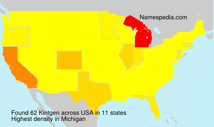 Surname Kintgen in USA Surname Kintgen in USA
