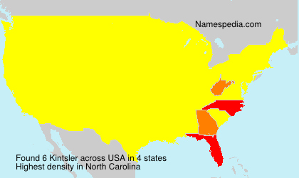Surname Kintsler in USA Surname Kintsler in USA