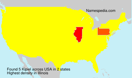Surname Kipiel in USA Surname Kipiel in USA