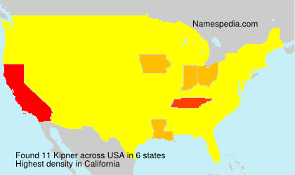 Surname Kipner in USA Surname Kipner in USA