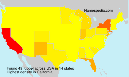 Surname Kippel in USA Surname Kippel in USA