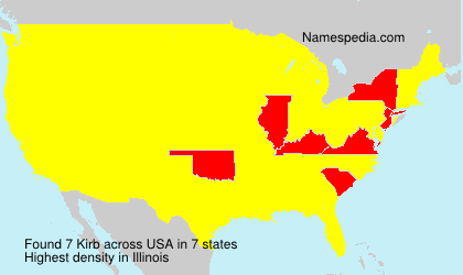 Surname Kirb in USA Surname Kirb in USA