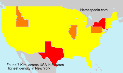 Surname Kirbi in USA Surname Kirbi in USA