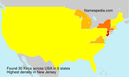 Surname Kirca in USA Surname Kirca in USA