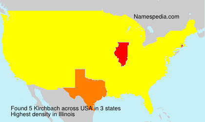 Surname Kirchbach in USA Surname Kirchbach in USA