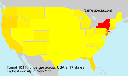 Surname Kirchberger in USA Surname Kirchberger in USA