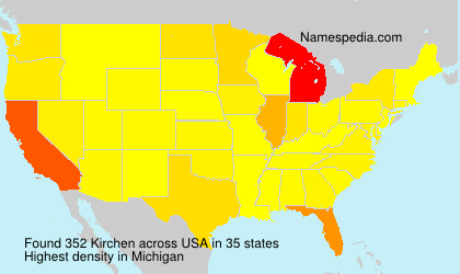 Surname Kirchen in USA Surname Kirchen in USA