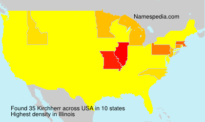 Surname Kirchherr in USA Surname Kirchherr in USA