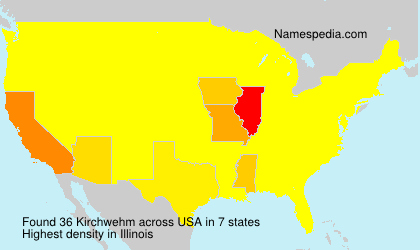 Surname Kirchwehm in USA Surname Kirchwehm in USA