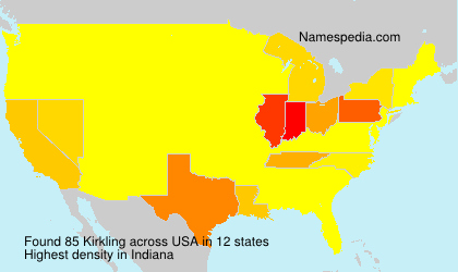 Surname Kirkling in USA Surname Kirkling in USA