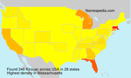 Surname Kirouac in USA Surname Kirouac in USA