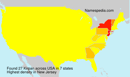 Surname Kirpan in USA Surname Kirpan in USA