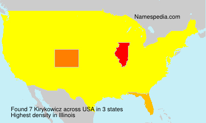 Surname Kirykowicz in USA Surname Kirykowicz in USA