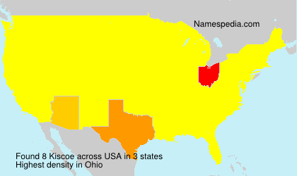 Surname Kiscoe in USA Surname Kiscoe in USA