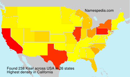Surname Kisel in USA Surname Kisel in USA