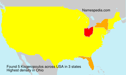 Surname Kisgeropoulos in USA Surname Kisgeropoulos in USA