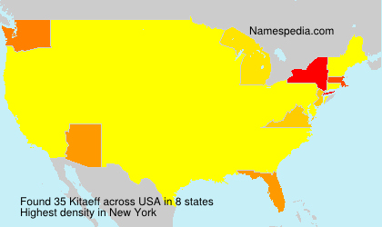 Surname Kitaeff in USA Surname Kitaeff in USA