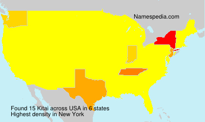 Surname Kitai in USA Surname Kitai in USA