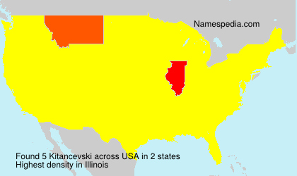 Surname Kitancevski in USA Surname Kitancevski in USA