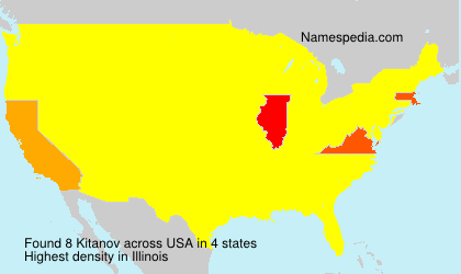 Surname Kitanov in USA Surname Kitanov in USA
