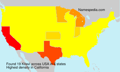 Surname Kitavi in USA Surname Kitavi in USA