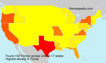 Surname Kitcher in USA Surname Kitcher in USA