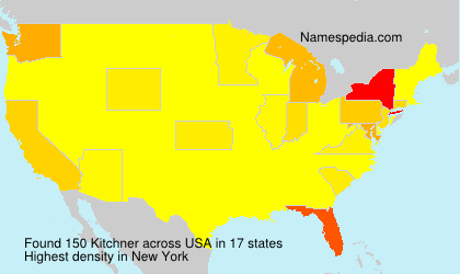 Surname Kitchner in USA Surname Kitchner in USA