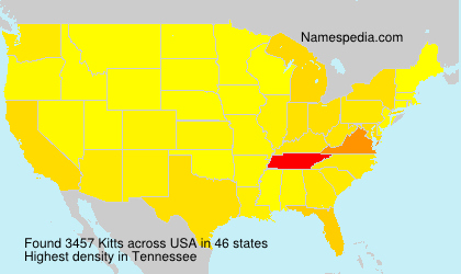 Surname Kitts in USA Surname Kitts in USA