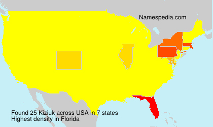 Surname Kiziuk in USA Surname Kiziuk in USA