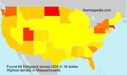 Surname Kjelgaard in USA Surname Kjelgaard in USA