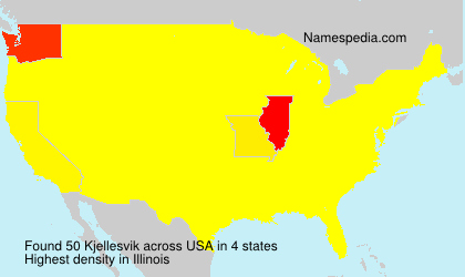 Surname Kjellesvik in USA Surname Kjellesvik in USA