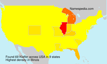 Surname Klaffer in USA Surname Klaffer in USA
