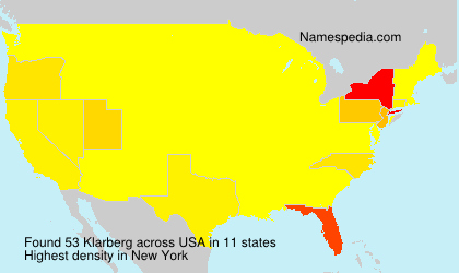 Surname Klarberg in USA Surname Klarberg in USA