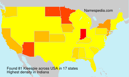 Surname Kleespie in USA Surname Kleespie in USA
