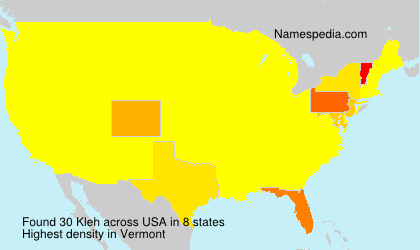 Surname Kleh in USA Surname Kleh in USA