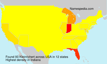 Surname Kleinrichert in USA Surname Kleinrichert in USA